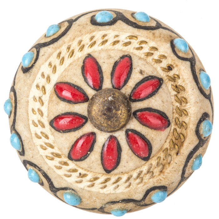 Glazed Floral Medallion Knob Hobby Lobby 1365196